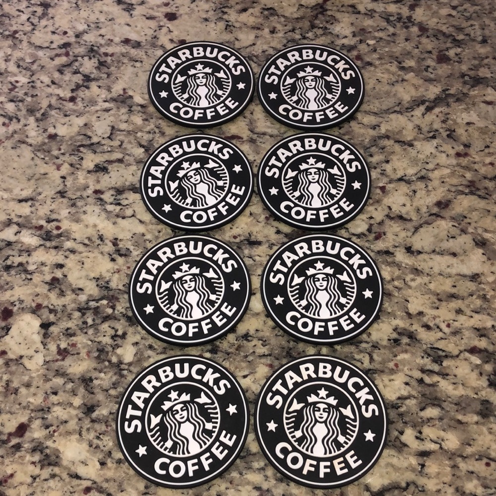 Starbucks coasters